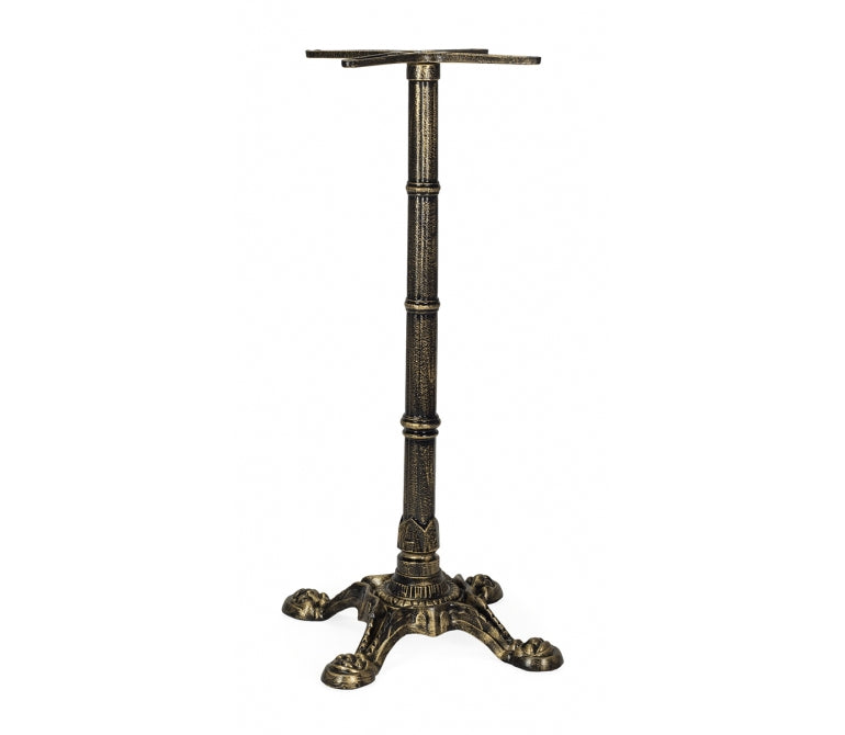 Table haute sur pied Hosteleria table haute vintage bronze Italie