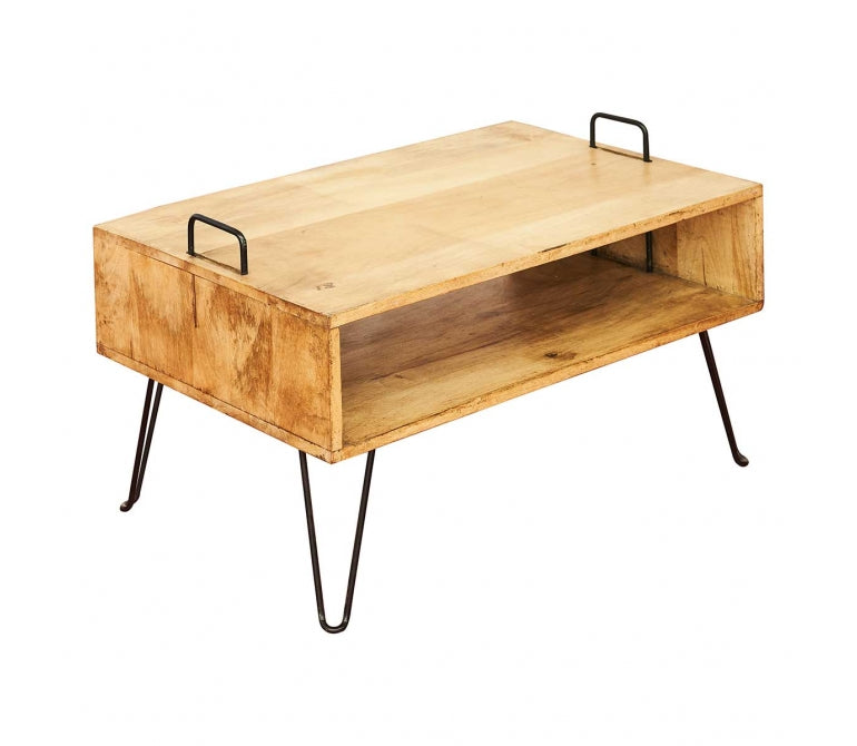 Tavolino Cameron in legno di mango