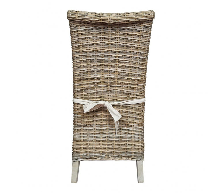 Cadeira de jantar Rattan Sasa (Pack 2 cadeiras)