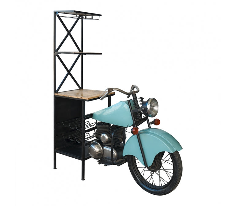 Unidade de estante de motocicletas Vintage Race