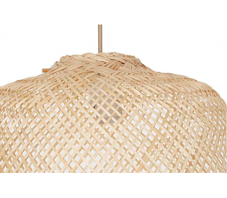 Candeeiro de tecto de bambu Noah
