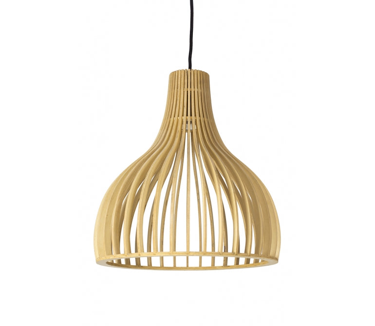 Scandinavische plafondlamp Bambu