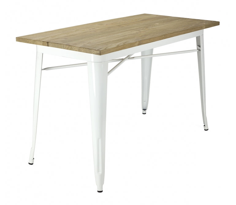 Table rectangulaire 120 cm Nux bois naturel