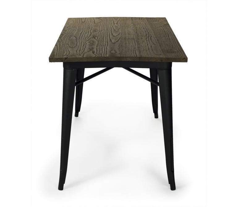 Tavolo rettangolare 120 Nux in legno scuro