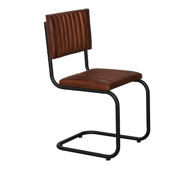 Cadeira de couro Vintage Oficio A