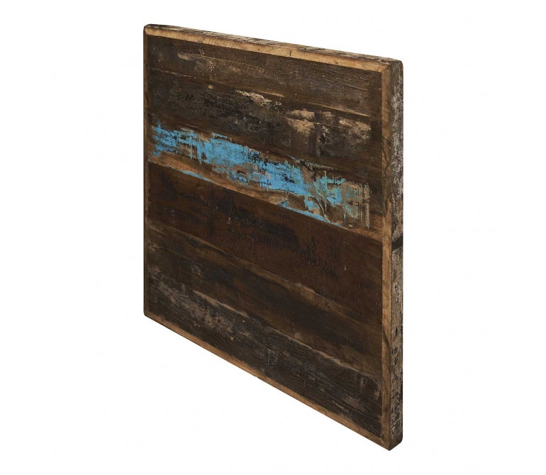Gerecycled houten tafelblad Clinn vintage Wooden 70cm