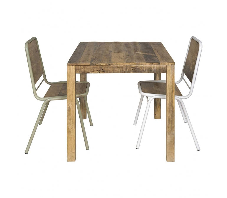 Mesa de jantar em madeira 80x80 Fill