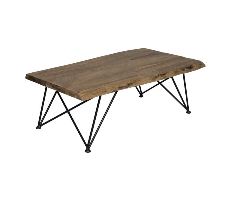 Mesa de café em madeira de acácia 120x80 Darling
